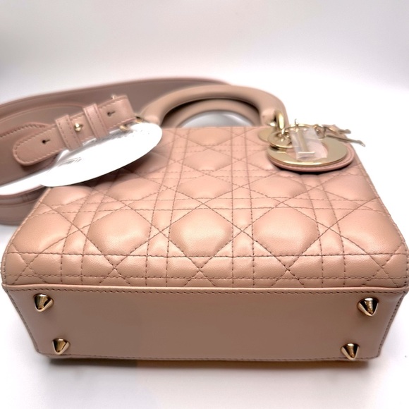 Dior Beige lady dior lucky badges Quilted Handbag - Picture 12 of 13